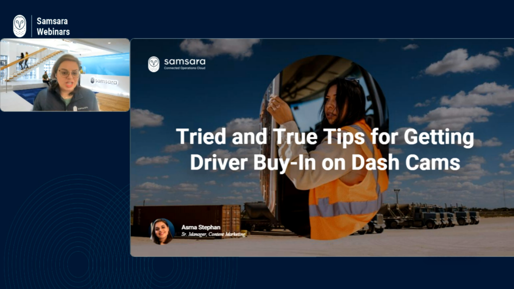 Tried and True Tips for Getting Driver Buy-In on Dash Cams