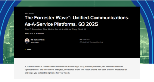 Zoom named a Leader in The Forrester Wave™: UCaaS 2025