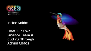 Inside Soldo: How your own finance team is cutting through admin chaos...