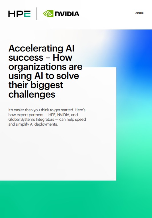 Accelerating AI success: How organizations are using AI to solve their biggest challenges