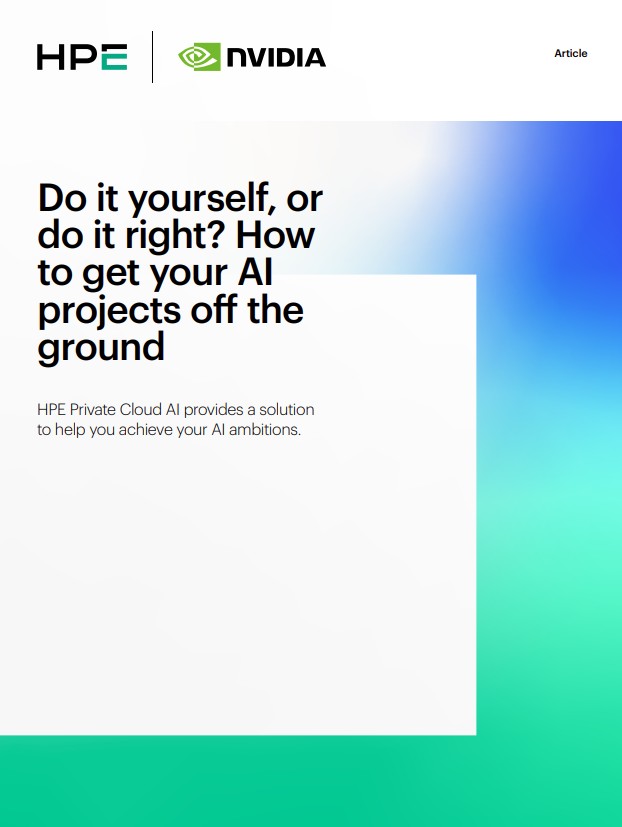 Do it yourself, or do it right? How to get your AI projects off the ground
