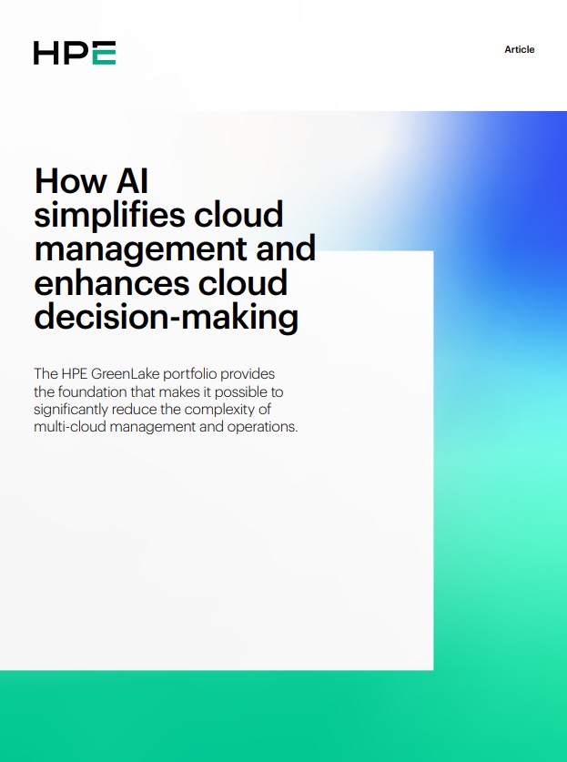 How AI simplifies cloud management and enhances cloud decision-making