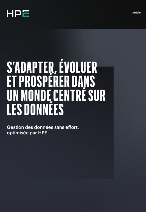 S’ADAPTER, ÉVOLUERET PROSPÉRER DANS UN MONDE CENTRÉ SUR LES DONNÉES