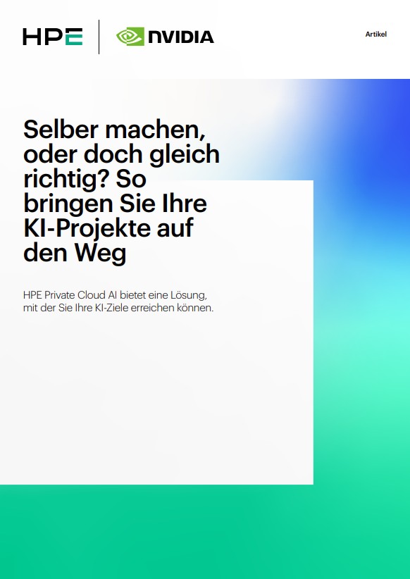 Selber machen, oder doch gleich richtig? So bringen Sie Ihre KI-Projekte auf den Weg