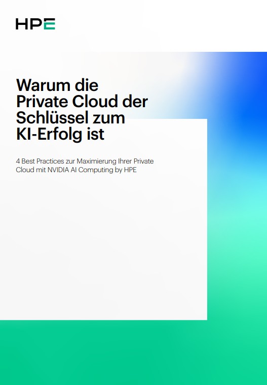Warum die Private Cloud der Schlüssel zum KI-Erfolg ist