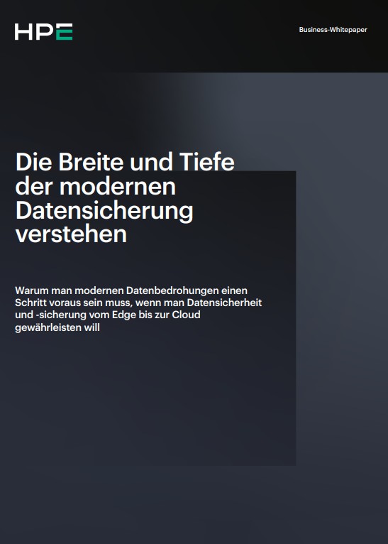 Die Breite und Tiefe der modernen Datensicherung verstehen