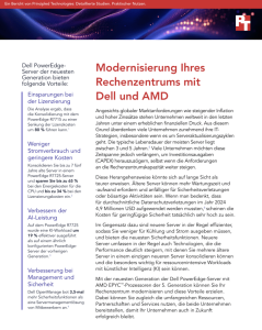 Modernisierung Ihres Rechenzentrums mit Dell und AMD