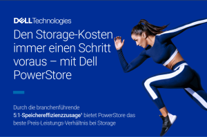 Den Storage-Kosten immer einen Schritt voraus – mit Dell PowerStore