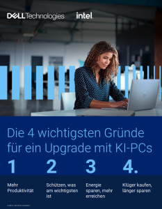 Die 4 wichtigsten Gründe für ein Upgrade mit KI-PCs