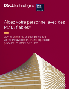 Aidez votre personnel avec des PC IA fiables