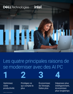 Les quatre principales raisons de se moderniser avec des AI PC