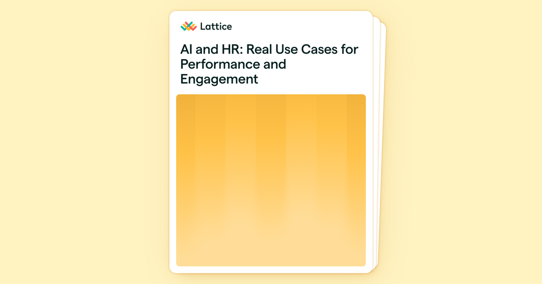 AI and HR: Real Use Cases for Performance and Engagement