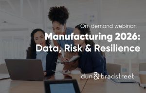 Manufacturing 2026: Data, Risk & Resilience