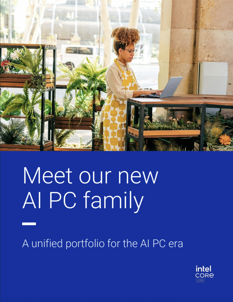 Unified Dell AI PC portfolio brochure