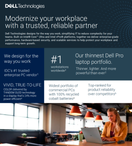 Modernize your workplace with a trusted, reliable partner