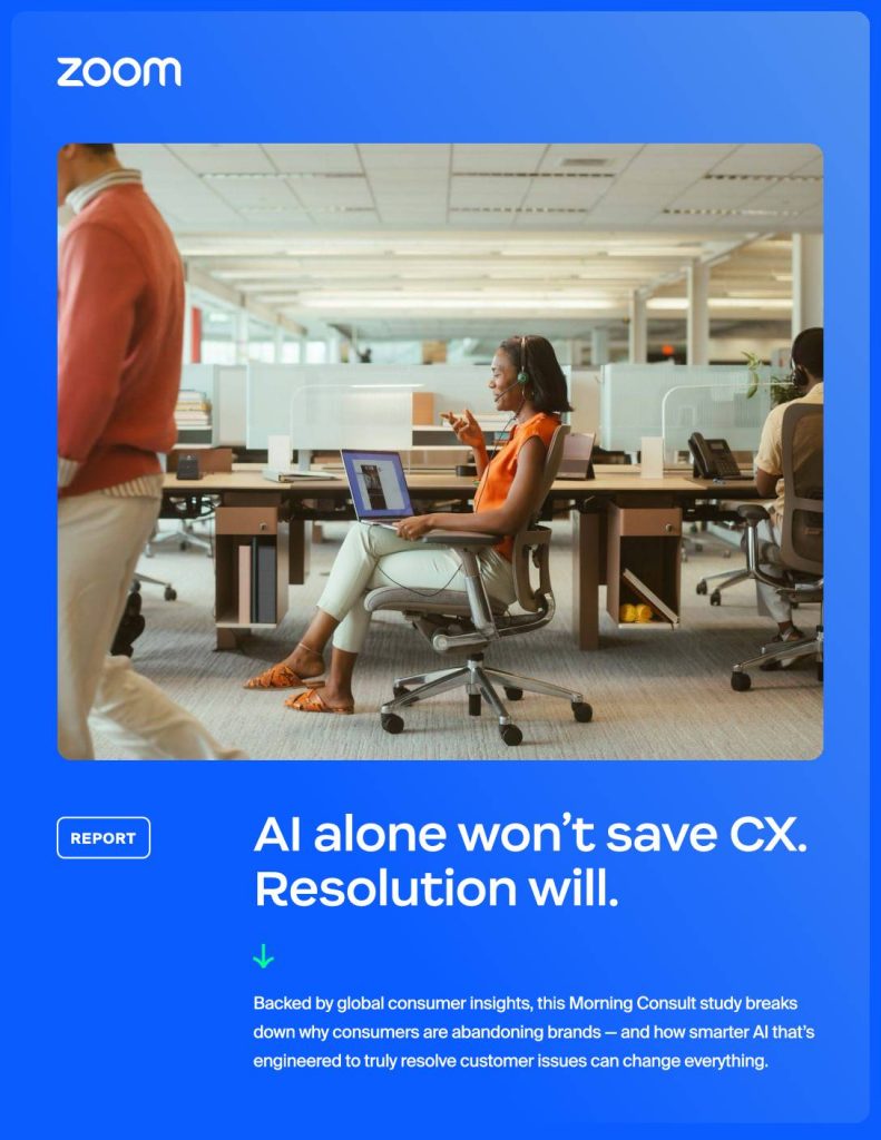AI alone wont save CX. Resolution will.