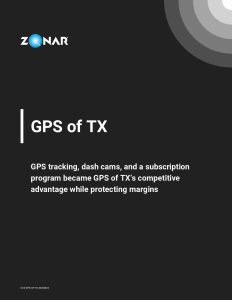 GPS of TX