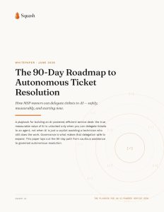 The 90-Day Roadmap to Autonomous Ticket Resolution
